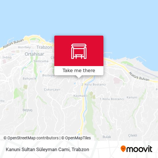 Kanuni Sultan Süleyman Cami map