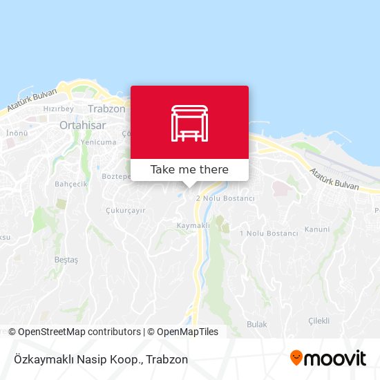 Özkaymaklı Nasip Koop. map