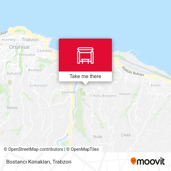 Bostancı Konakları map