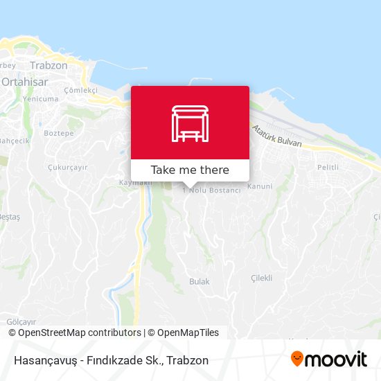 Hasançavuş - Fındıkzade Sk. map