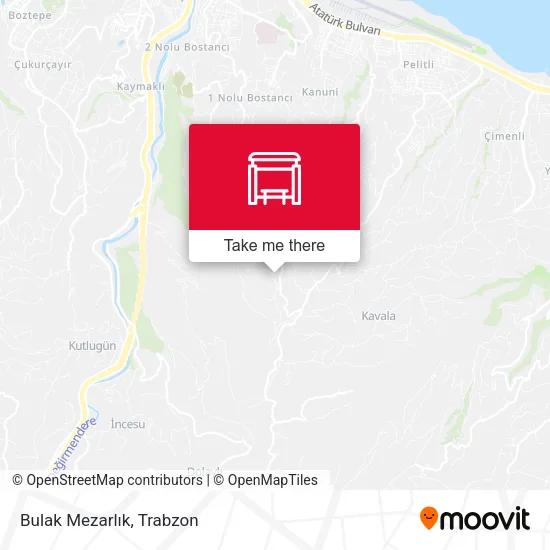 Bulak Mezarlık map