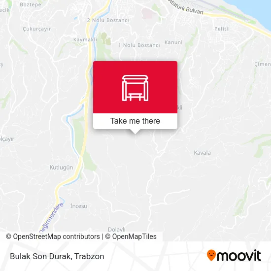 Bulak Son Durak map