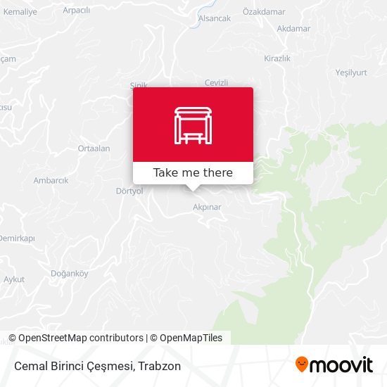 Cemal Birinci Çeşmesi map