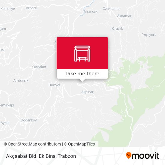 Akçaabat Bld. Ek Bina map