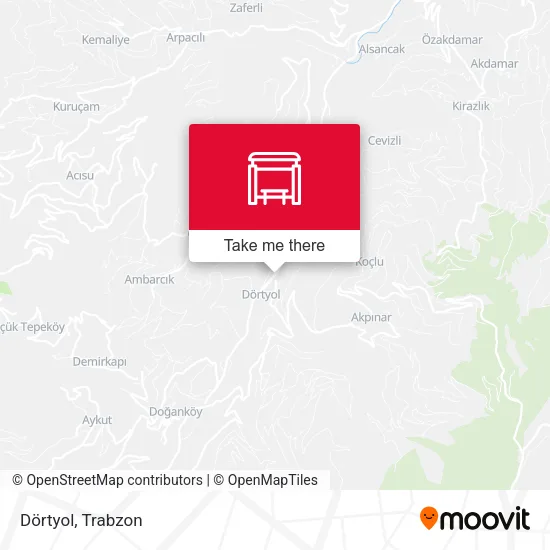 Dörtyol map