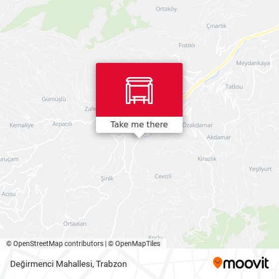 Değirmenci Mahallesi map