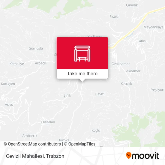 Cevizli Mahallesi map