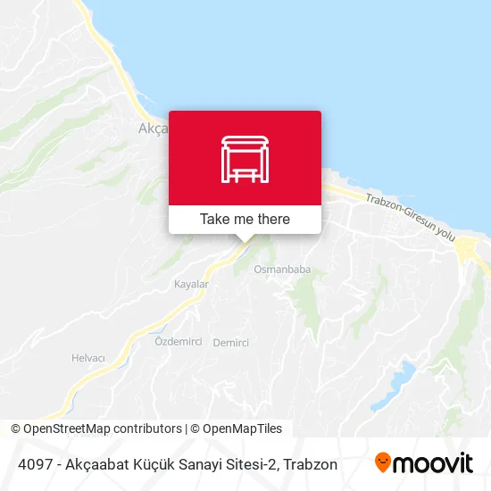 4097 - Akçaabat Küçük Sanayi Sitesi-2 map