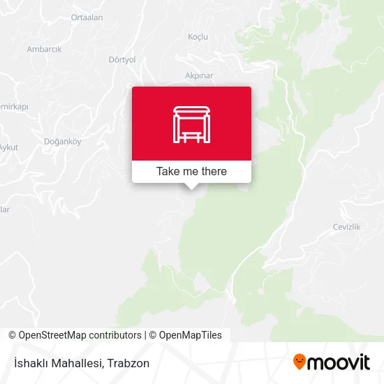 İshaklı Mahallesi map