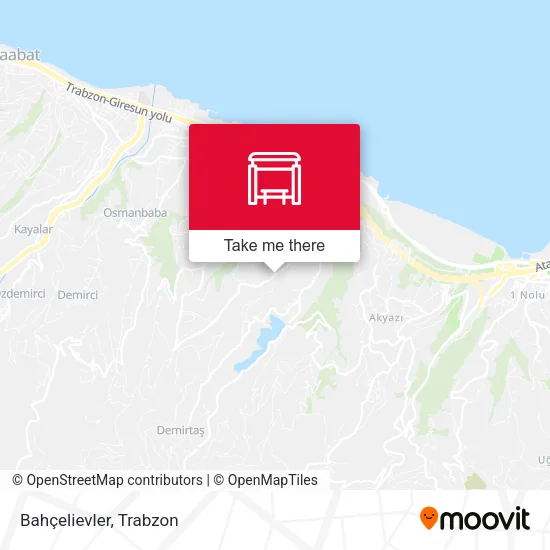 Bahçelievler map
