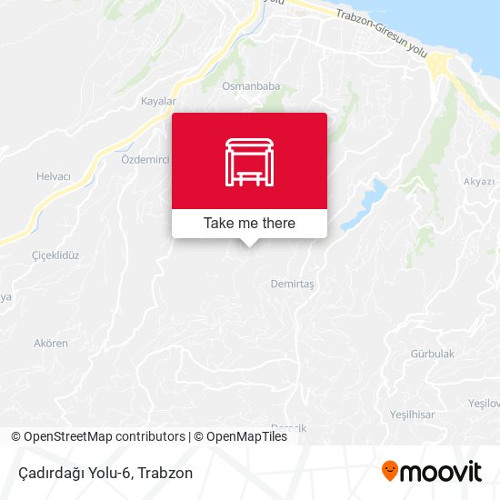 Çadırdağı Yolu-6 map