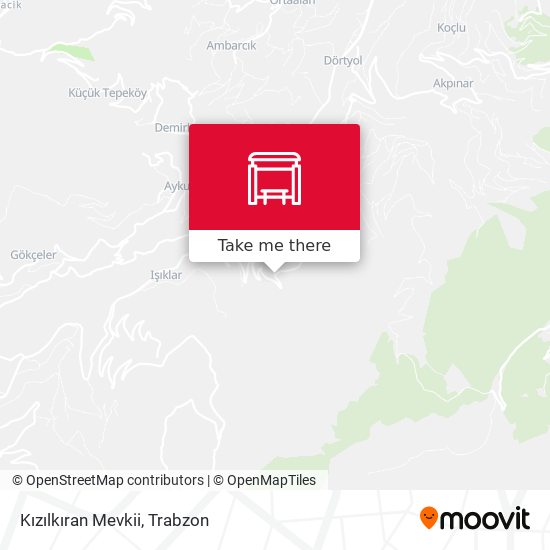 Kızılkıran Mevkii map