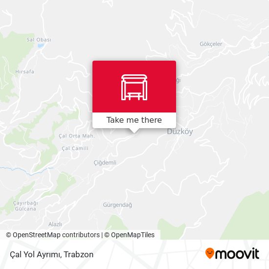 Çal Yol Ayrımı map