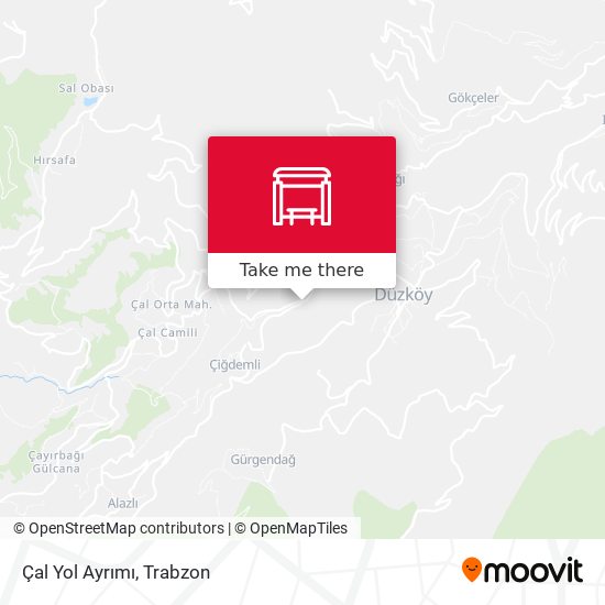 Çal Yol Ayrımı map