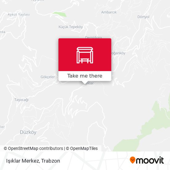 Işıklar Merkez map