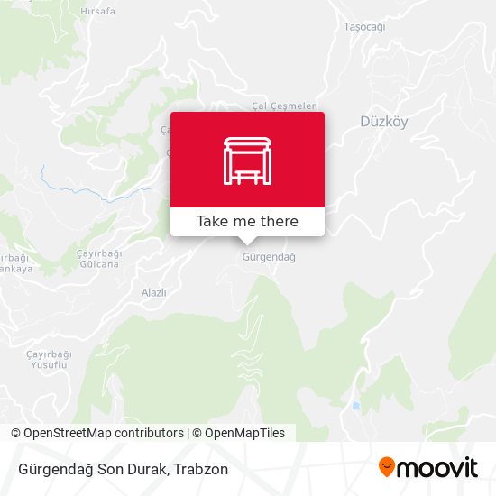 Gürgendağ Son Durak map