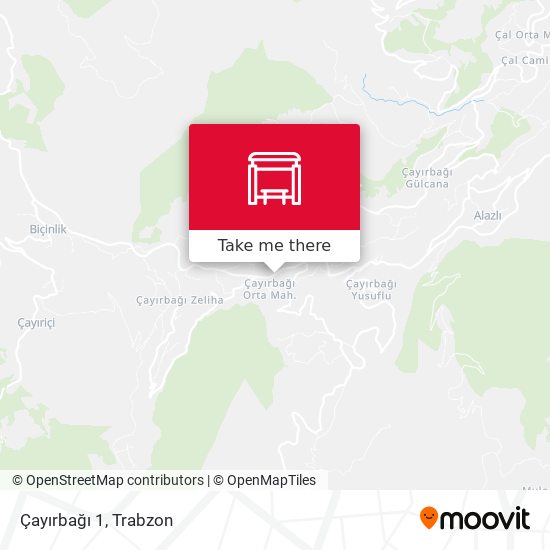 Çayırbağı 1 map