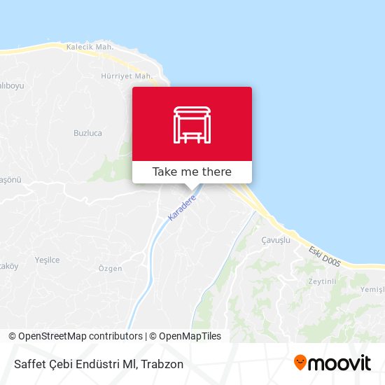 Saffet Çebi Endüstri Ml map