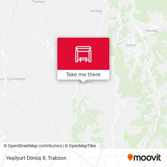 Yeşilyurt Dönüş 8 map