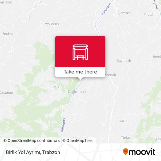 Birlik Yol Ayrımı map