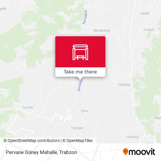 Pervane Güney Mahalle map