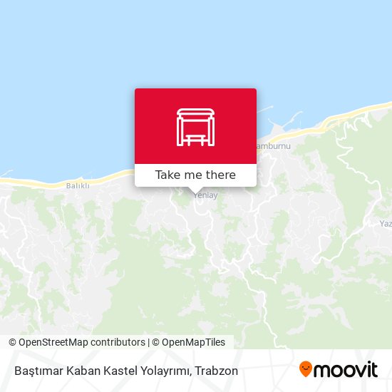 Baştımar Kaban Kastel Yolayrımı map