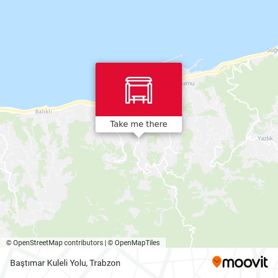 Baştımar Kuleli Yolu map