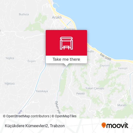 Küçükdere Kümeevleri2 map