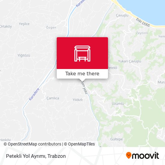 Petekli Yol Ayrımı map