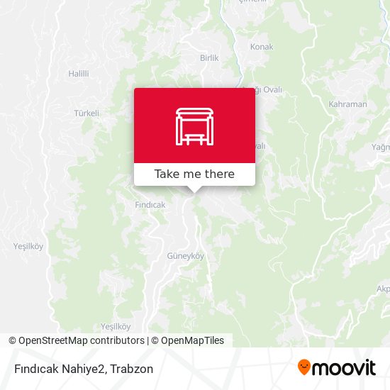 Fındıcak Nahiye2 map