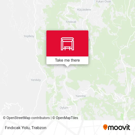 Fındıcak Yolu map