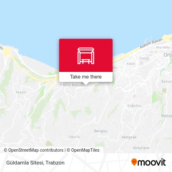 Güldamla Sitesi map
