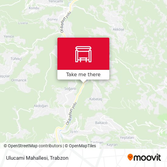 Ulucami Mahallesi map