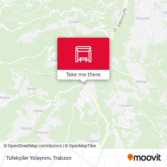 Tüfekçiler Yolayrımı map