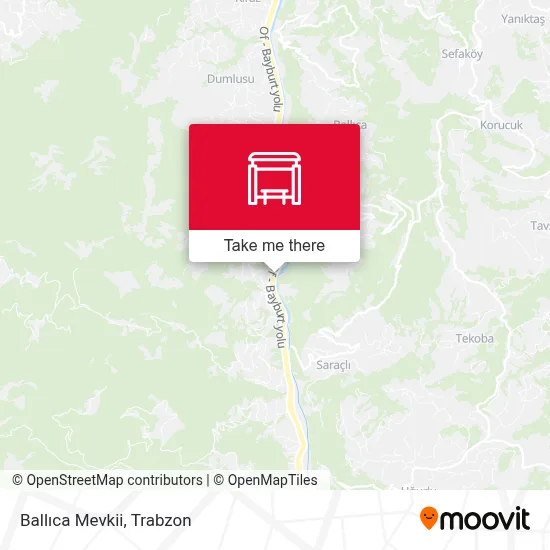 Ballıca Mevkii map