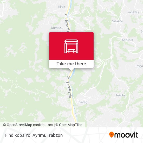 Fındıkoba Yol Ayrımı map