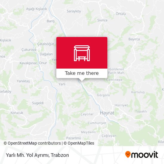 Yarlı Mh. Yol Ayrımı map