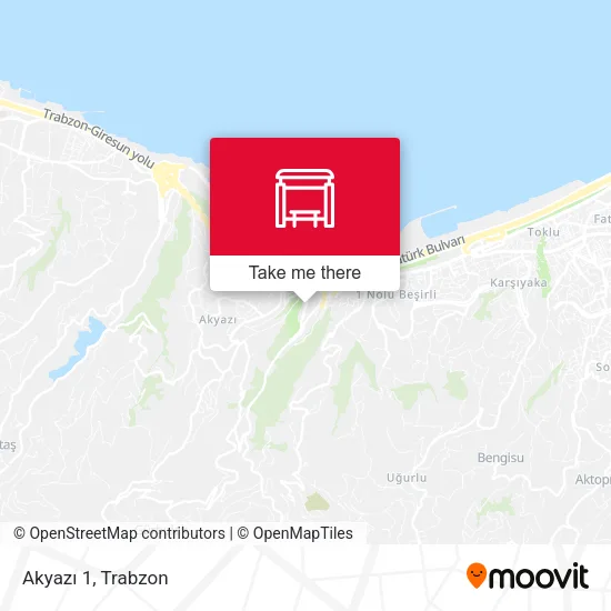 Akyazı 1 map