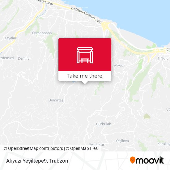Akyazı Yeşiltepe9 map