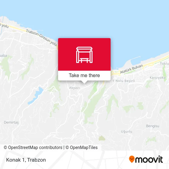 Konak 1 map