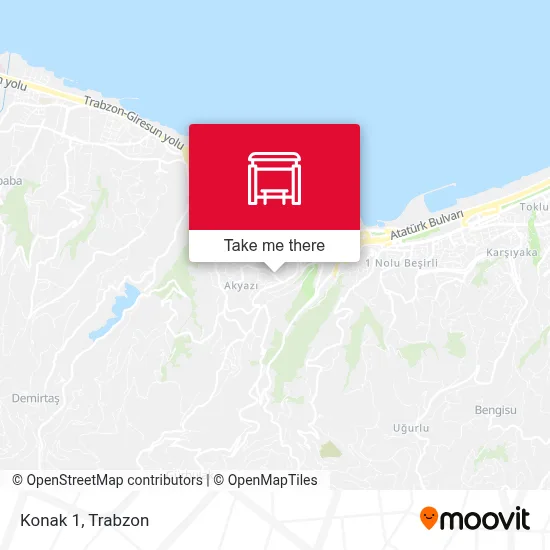 Konak 1 map
