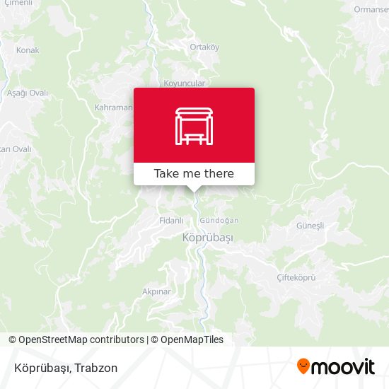 Köprübaşı map