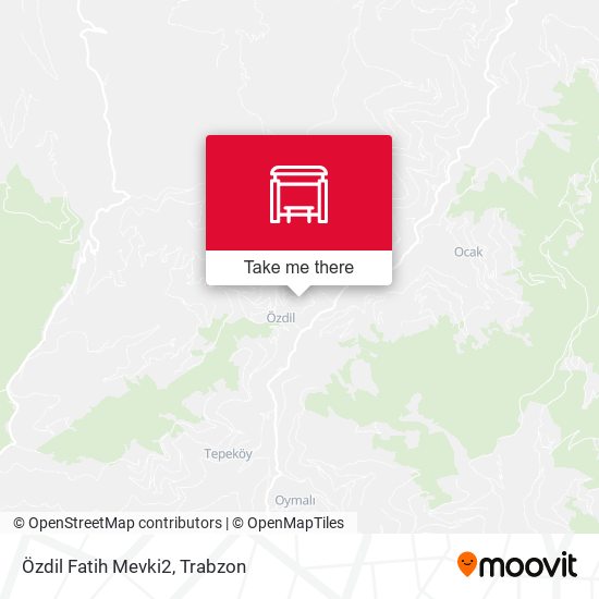 Özdil Fatih Mevki2 map
