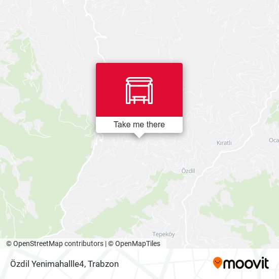 Özdil Yenimahallle4 map