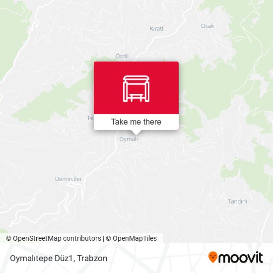 Oymalıtepe Düz1 map
