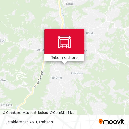 Çataldere Mh Yolu map