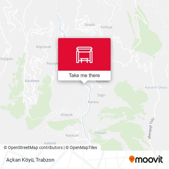 Açkan Köyü map