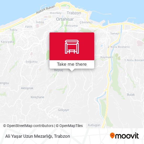 Ali Yaşar Uzun Mezarlığı map