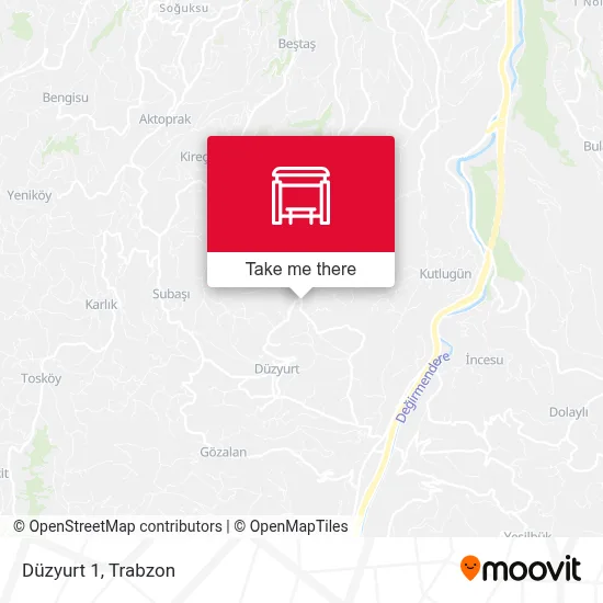 Düzyurt 1 map