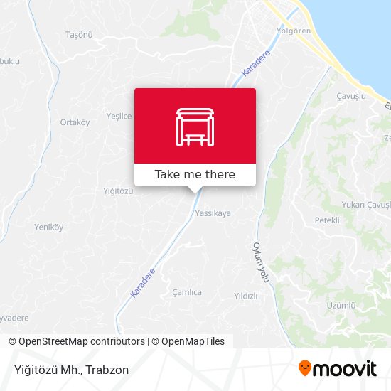Yiğitözü Mh. map
